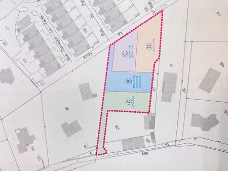 vente terrain 446 m² à saumur (49400)  60 642 €