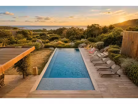 villa d'architecte vue mer à pianottoli-caldarello proprié