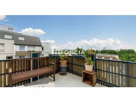 debut schiltigheim - quartier fischer - 3 pieces 69m² - terrasse 9.5m² - parking privatif 