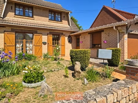maison 98 m² 3 chambres veranda cave complete grand garage