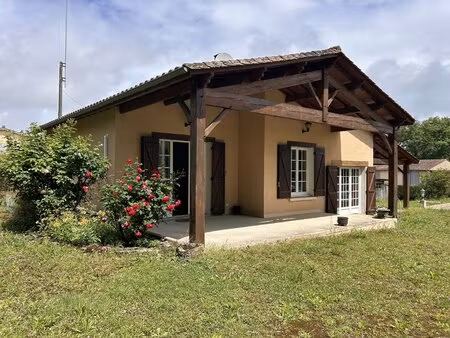 saint andré et appelles - maison de plain-pied avec piscine et grand terrain