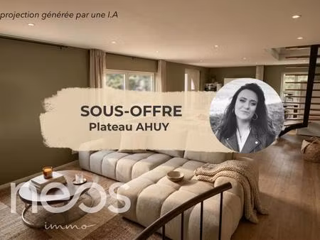 plateau en triplex avec extérieur - ahuy - 123m2 au sol
