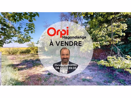 vente terrain 745 m² à sainte-marie-aux-chênes (57255)  125 000 €