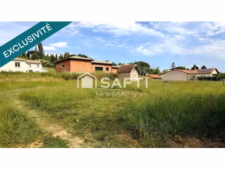 vente terrain à batir 980 m² à saint-sulpice (81370)  107 000 €