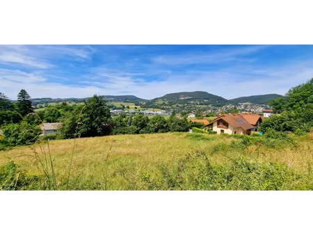 vente terrain 448 m² à allonzier-la-caille (74350)  290 000 €