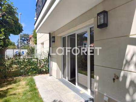 appartement t2 avec jardin - 37.48 m2 + parking - le perreux sur marne