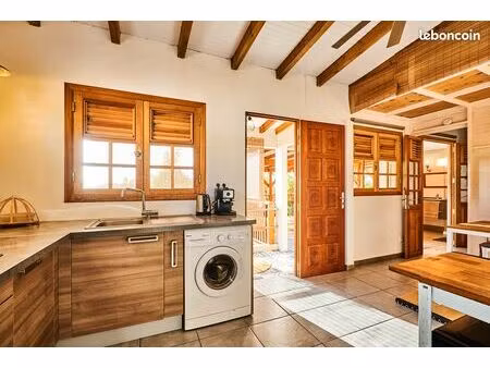appartement t2  haut de villa  plage
