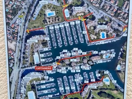 location parking amarrage bateau cannes marina