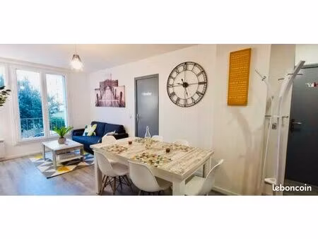 appartement t4 meublée refait en tièrement à neuf proche kerichen brest