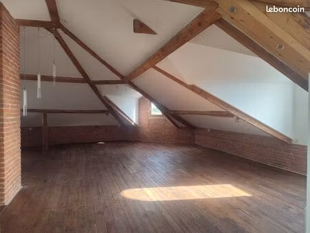 appartement style loft centre ville de montbrison - 106 m2