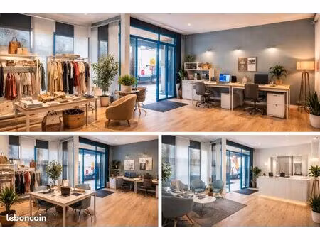 boutique/bureaux jaurès 65m2