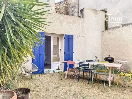maison de village  2 chambres + jardin