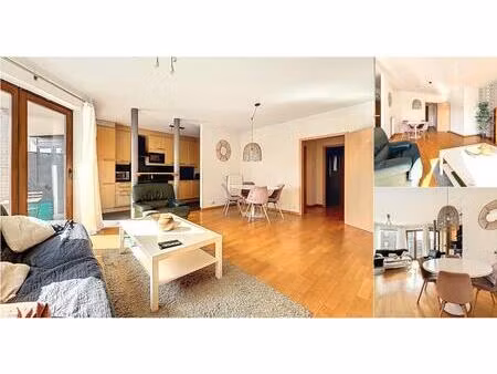 appartement à louer avec garage et terrasse   evere (vbe19042)