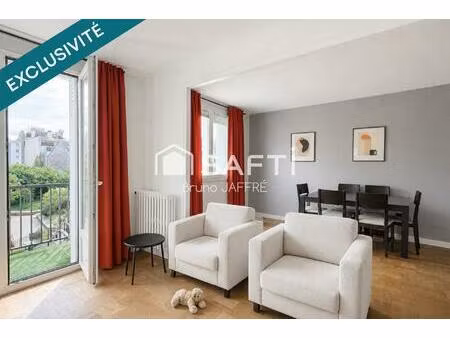 appartement à boulogne-billancourt  61 m²  2/3 pieces  roland-garros