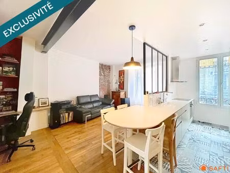 t3 entièrement rénové par architecte d'intérieur