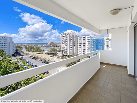 à vendre appartement f3 - f4 avec vue mer panoramique à ca