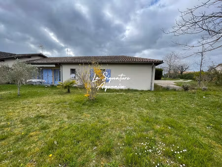 plain-pied 95m² sur terrain de 1200m²