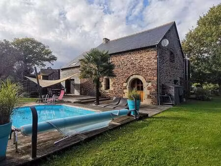 vente maison piscine à saint-malon-sur-mel (35750) : à vendre piscine / 228m² saint-malon-