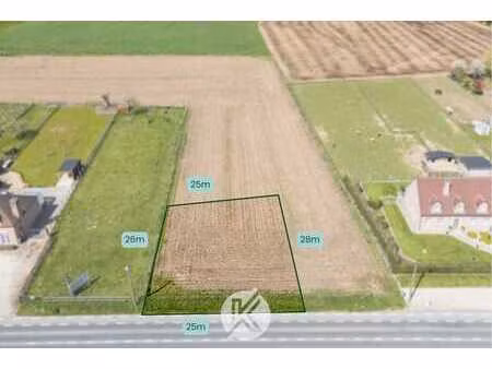 uitstekend gelegen bouwgrond voor open bebouwing