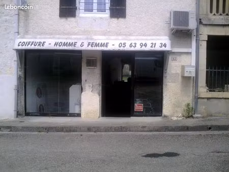 ensemble immobilier maison d'habitation local bourg de visa 82190