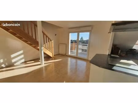 duplex t3 lumineux avec cuisine - herrlisheim