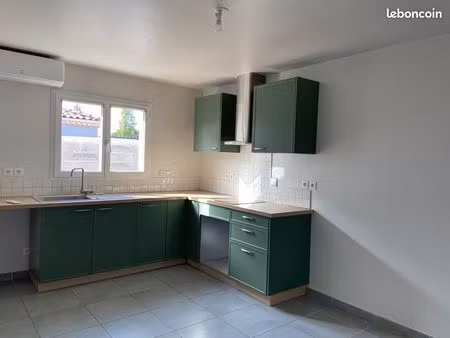 maison t4 plain pied jardin et garage - 106 m²