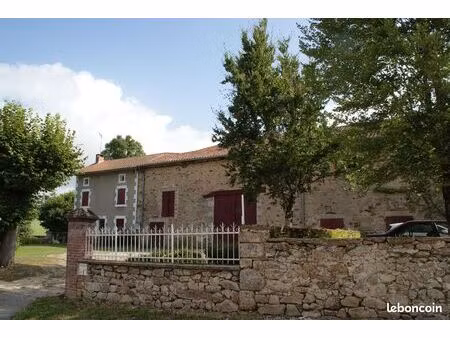 a louer maison 124 m2 restaurée à 20 km de limoges