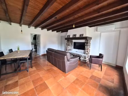 maison t5 meublée  environnement calme
