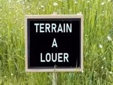loue terrain 1200m²