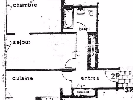 appartement 2 pièces 47 m²