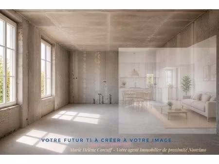 vente t1 à rénover – 38 45 m² – hyper centre de liffré – fort potentiel
