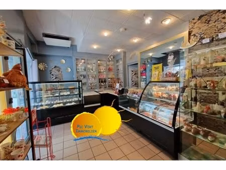 boutique et appartement + grenier + cave