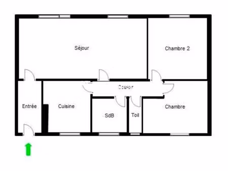 levallois - à louer - appartement de 3 pièces de 70 m²
