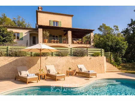 maison familiale de 314 m² et domaine paysager à fayence