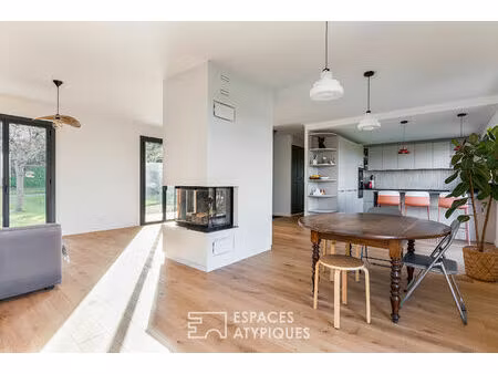 maison rénovée avec vue à flourens