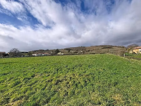 vente terrain 1000 m² azé (71260)