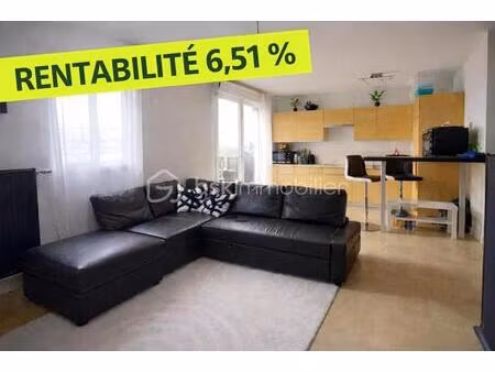 opportunité investisseur – rentabilite brute 6 51 % – t2 meublé loué – balcon – métro lign