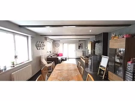 appartement 100.50 m2 / sous-sol complet garage / jardin / parking