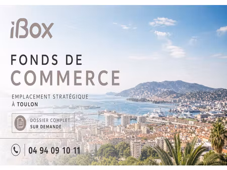 toulon centre ville - tres beau local de 50 m2