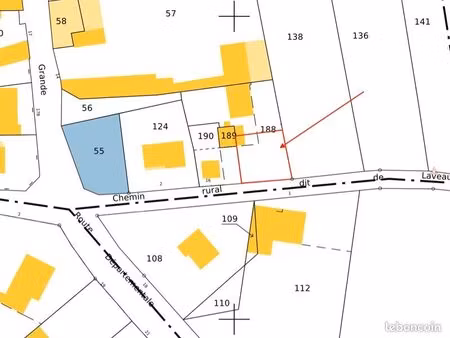 terrain constructible à vendre