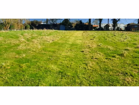 vente terrain  1360.00m²  vallet