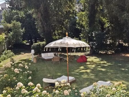bien d’exception avec jardin privatif et garage – nancy centre