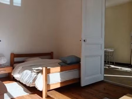 studio 33 m² meublé et spacieux – tram anatole france – libre immédiatement