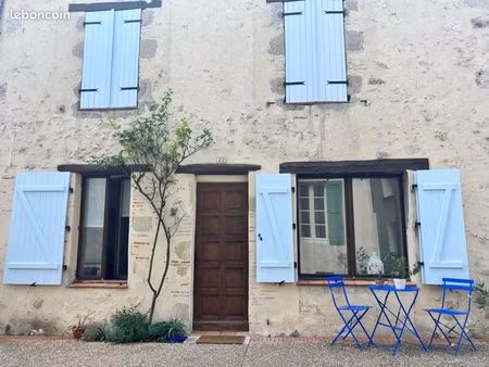 maison de village t3-meublée -monclar d’agenais-
