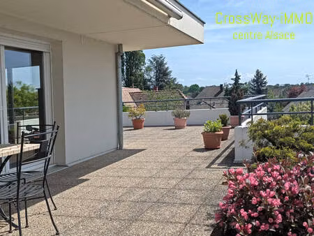 appartement attique t5 avec 105m2 de terrasse cave parking et garage