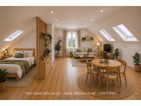 vente t1 rénové – 45 8 m² – hyper centre de liffré – pré-commercialisatio