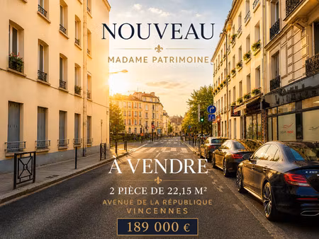 vincennes centre — avenue de la république à 5 min du centre ville - rer a