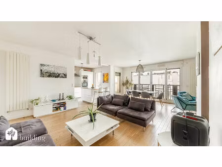 levallois-perret - collange - appartement 127 74m² + balcon/terrasse