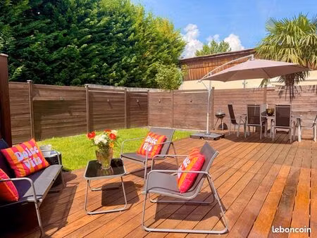 exclusivité – appartement t3 en rez-de-jardin avec piscine