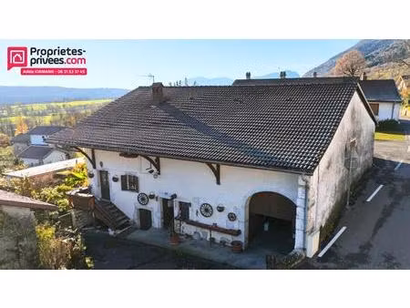 ferme gessienne et terrain constructible - farges 01550